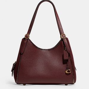 Lori Shoulder Bag With Snakeskin Detail